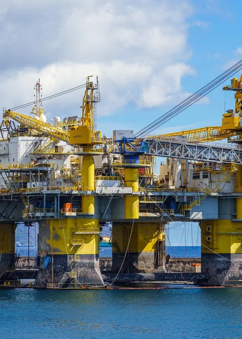 plataforma de producción de petróleo, coloso, tecnología, naturaleza, reparar, inspección, mantenimiento, producción de petróleo, santa cruz, agua, ma